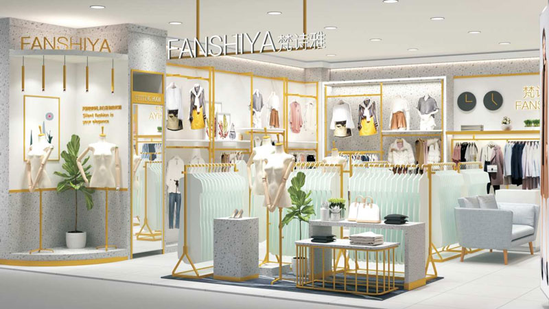 Clothing Store rack 22