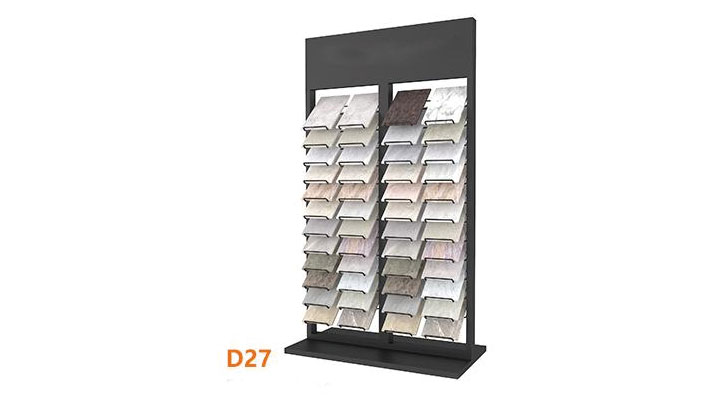Tile shelf display rack for retail store 99