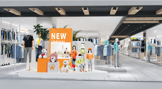 Clothing Store rack 7