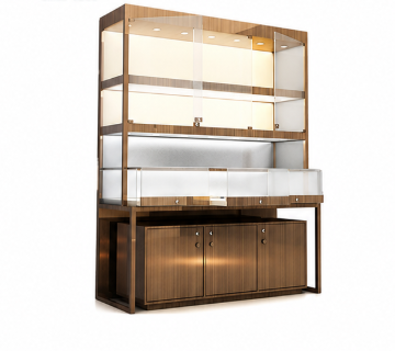 Jewelry store display showcase 123