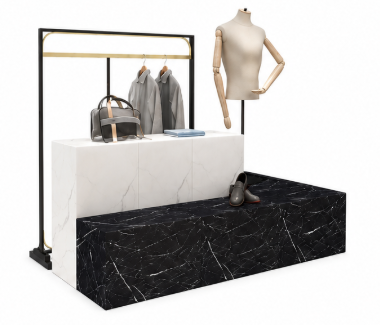 Island Clothing Rack 1
