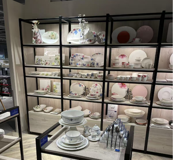Kitchen wall display shelf 7