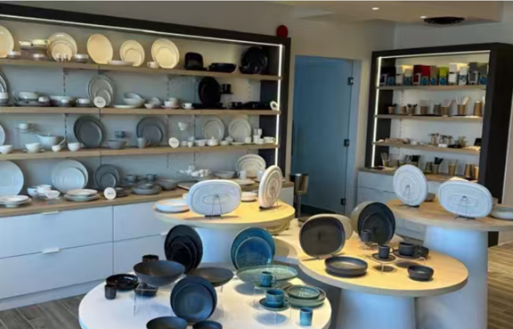Kitchen wall display shelf 8