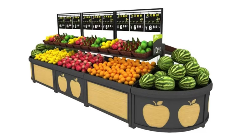 Fruit and vegetable display 5