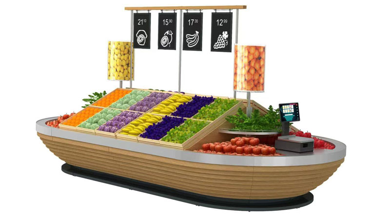 Fruit and vegetable display 7
