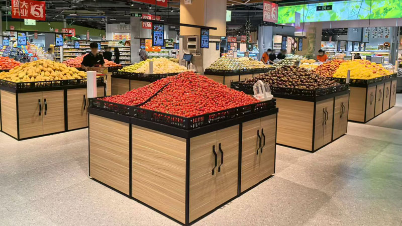 Fruit and vegetable display 1