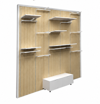 Wall Clothing Rack 2