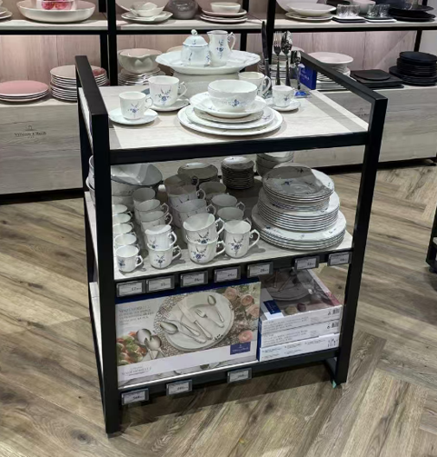 Kitchen island display shelf 3